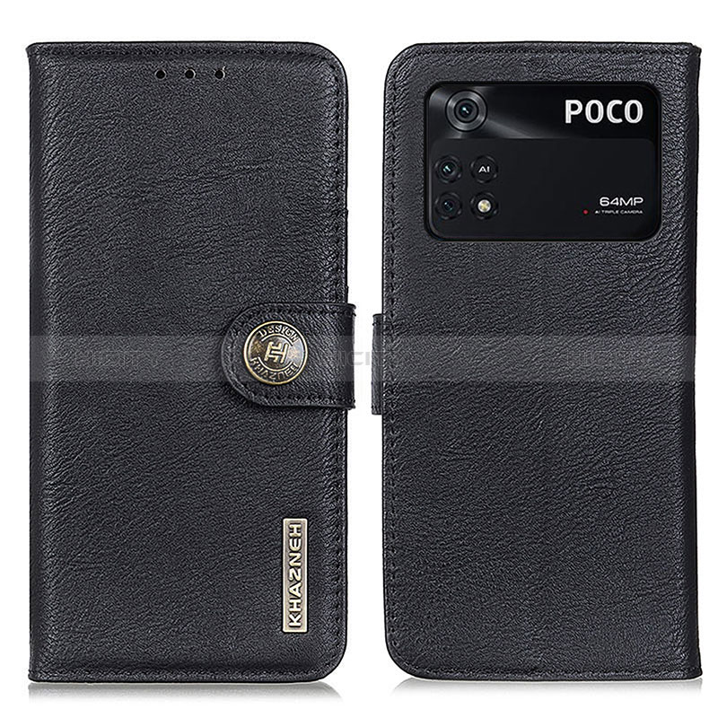 Custodia Portafoglio In Pelle Cover con Supporto K02Z per Xiaomi Poco M4 Pro 4G