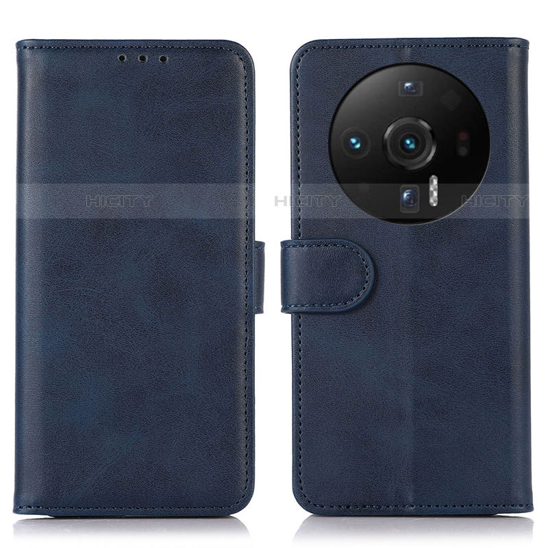 Custodia Portafoglio In Pelle Cover con Supporto K03Z per Xiaomi Mi 12 Ultra 5G Blu