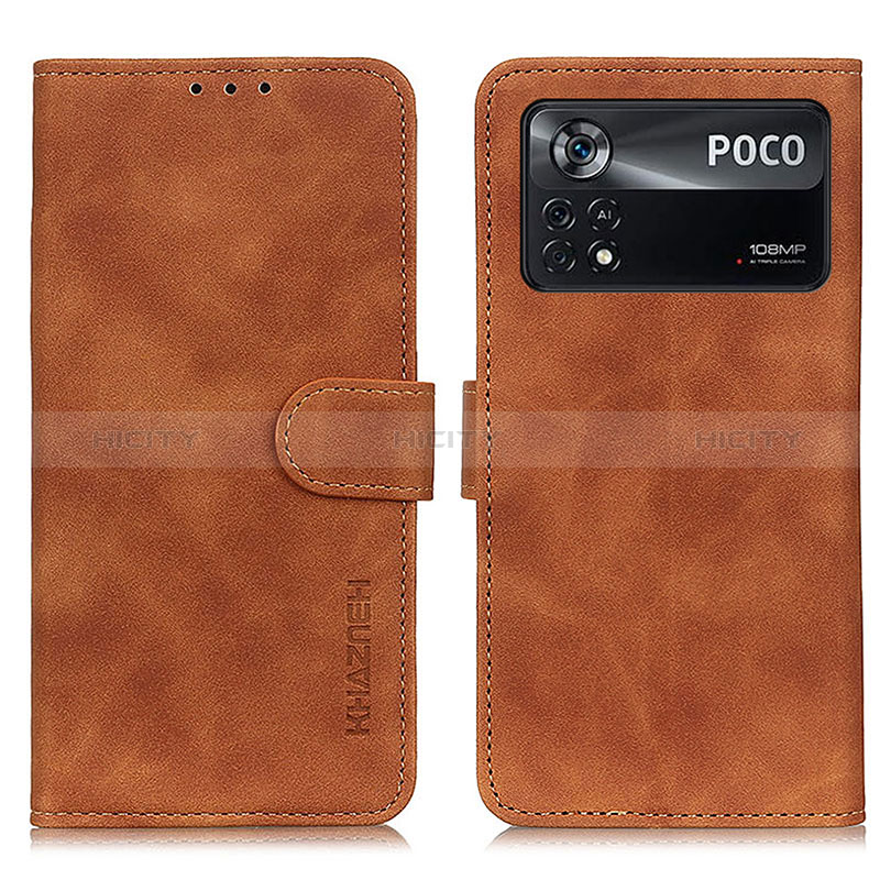 Custodia Portafoglio In Pelle Cover con Supporto K03Z per Xiaomi Poco X4 Pro 5G