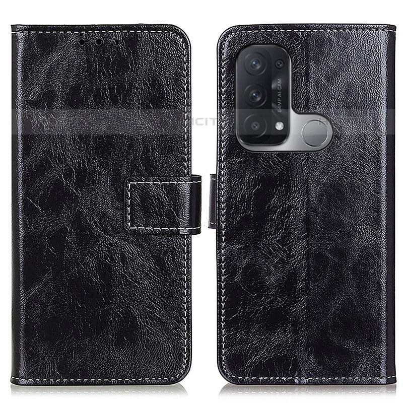 Custodia Portafoglio In Pelle Cover con Supporto K04Z per Oppo Reno5 A