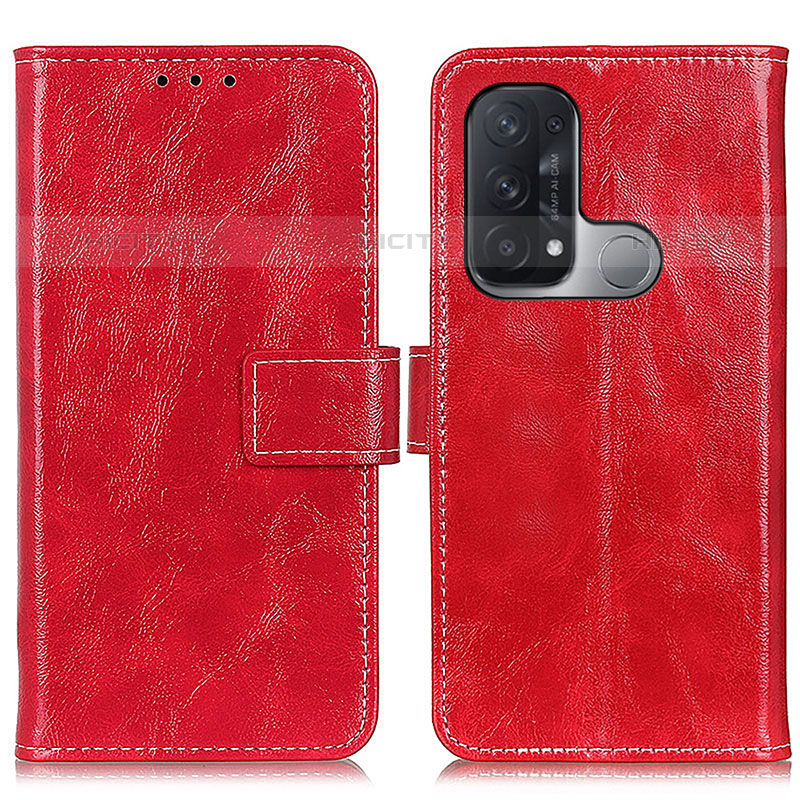 Custodia Portafoglio In Pelle Cover con Supporto K04Z per Oppo Reno5 A