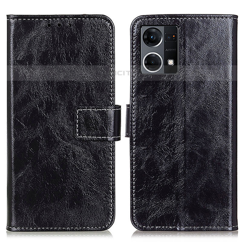 Custodia Portafoglio In Pelle Cover con Supporto K04Z per Oppo Reno8 4G