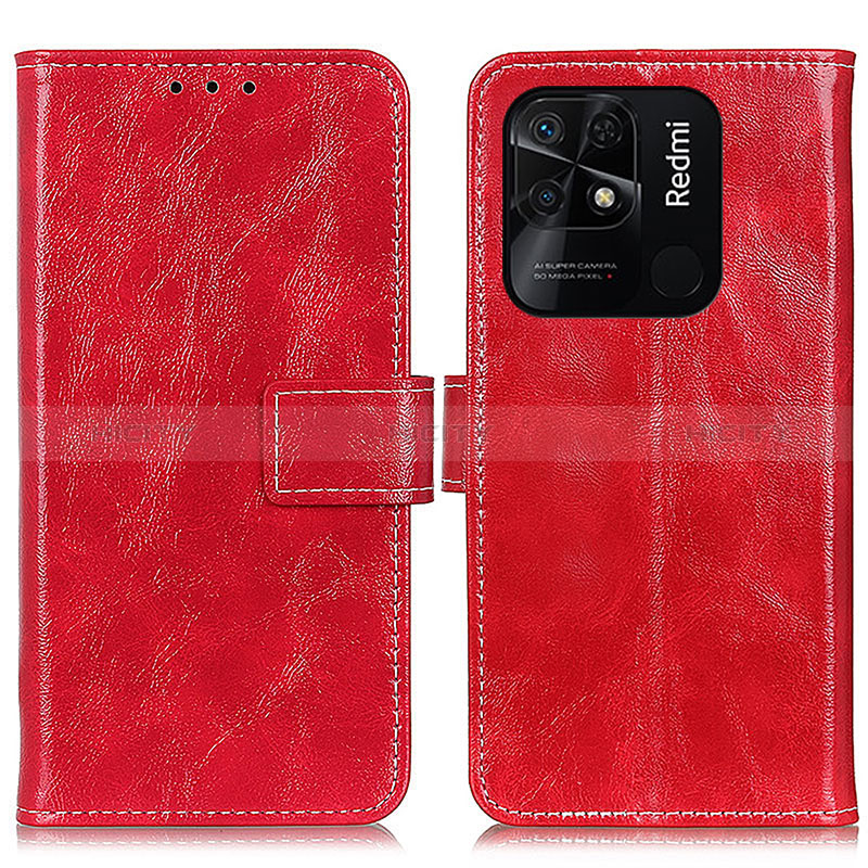 Custodia Portafoglio In Pelle Cover con Supporto K04Z per Xiaomi Redmi 10 Power