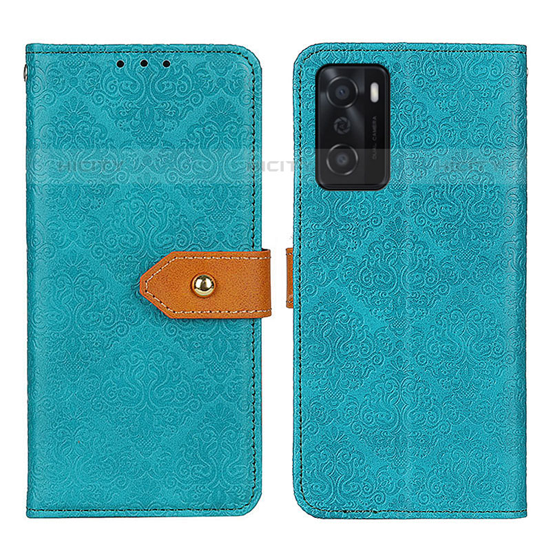 Custodia Portafoglio In Pelle Cover con Supporto K05Z per Oppo A55S 5G