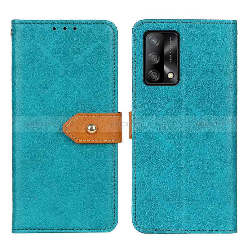 Custodia Portafoglio In Pelle Cover con Supporto K05Z per Oppo F19