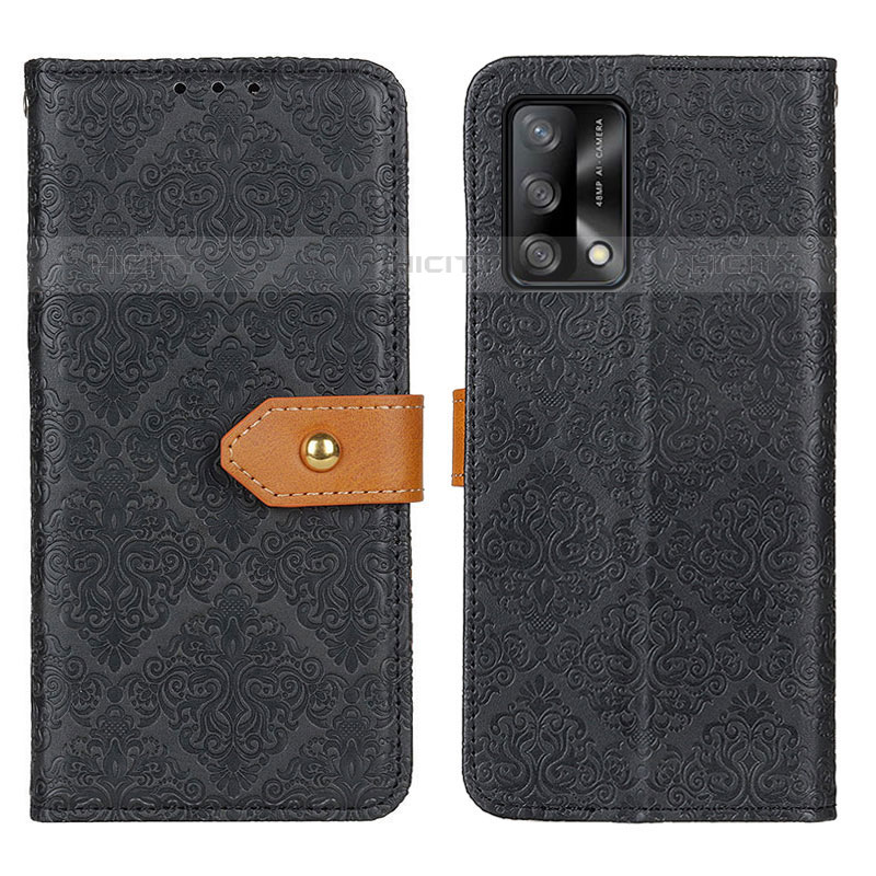 Custodia Portafoglio In Pelle Cover con Supporto K05Z per Oppo Reno6 Lite