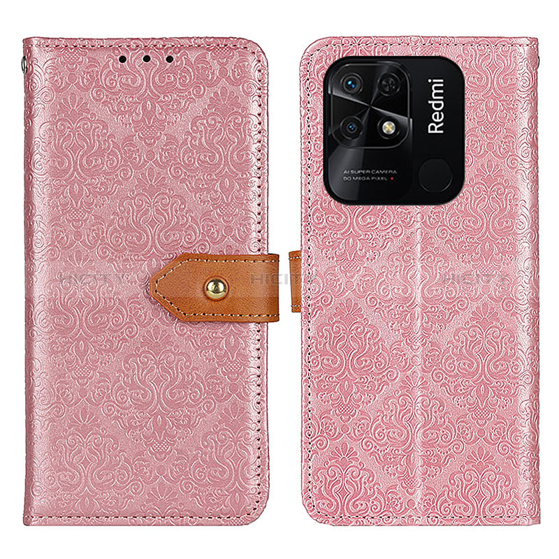 Custodia Portafoglio In Pelle Cover con Supporto K05Z per Xiaomi Redmi 10C 4G