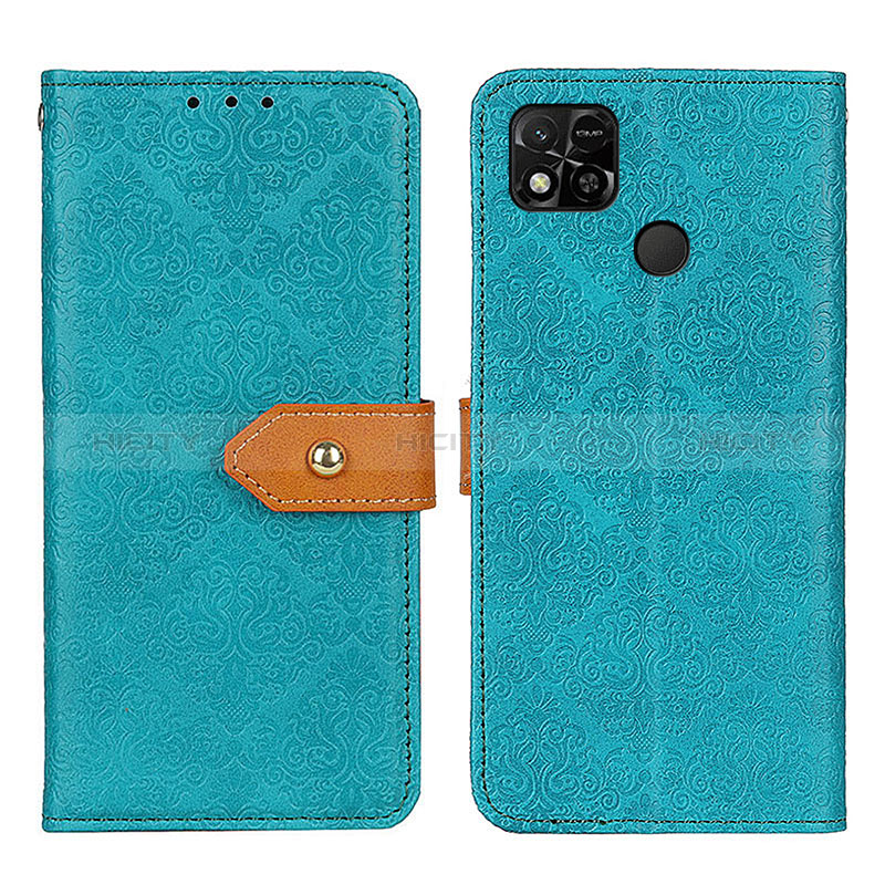 Custodia Portafoglio In Pelle Cover con Supporto K05Z per Xiaomi Redmi 9C NFC