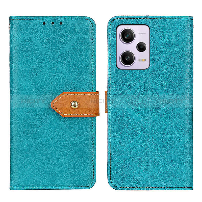 Custodia Portafoglio In Pelle Cover con Supporto K05Z per Xiaomi Redmi Note 12 Pro 5G