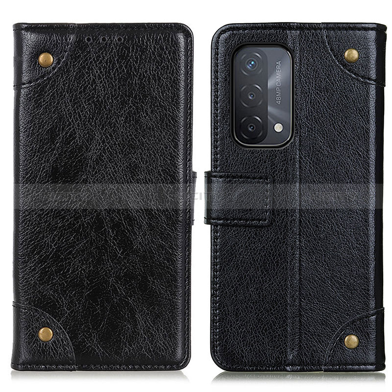 Custodia Portafoglio In Pelle Cover con Supporto K06Z per Oppo A74 5G