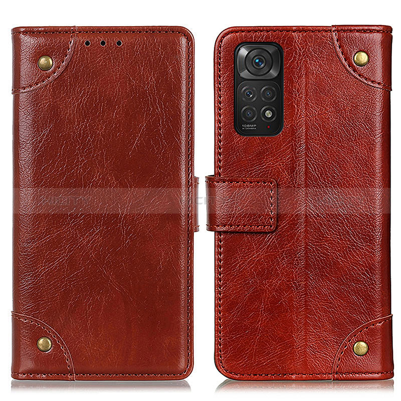 Custodia Portafoglio In Pelle Cover con Supporto K06Z per Xiaomi Redmi Note 11 4G (2022)