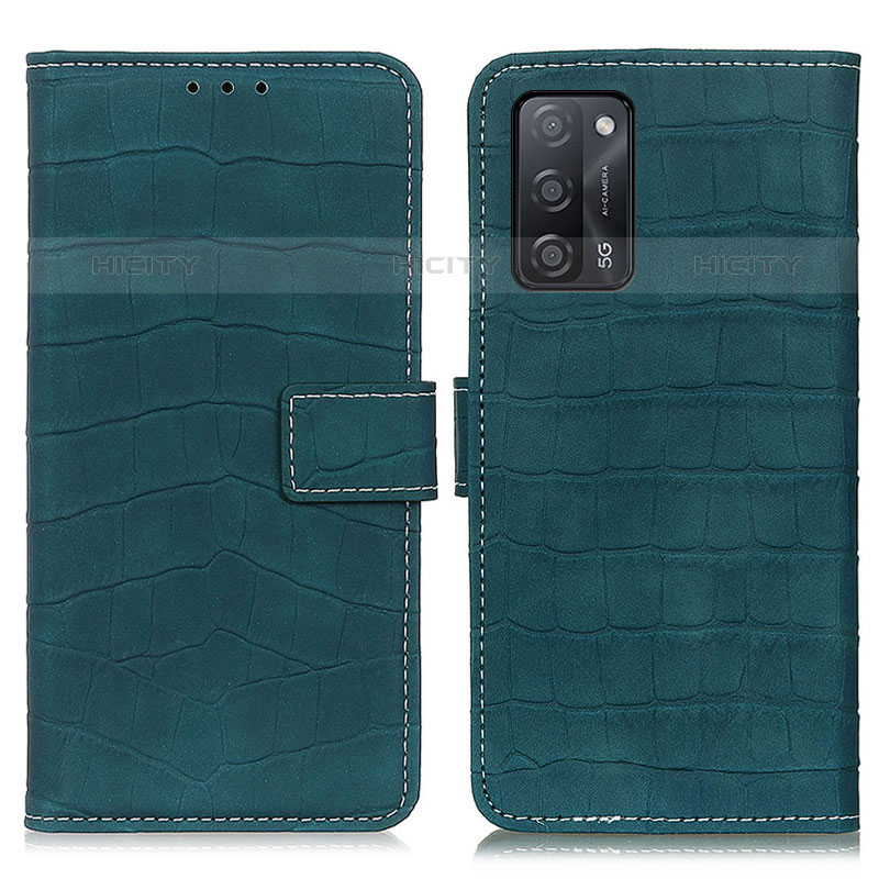 Custodia Portafoglio In Pelle Cover con Supporto K07Z per Oppo A55 5G