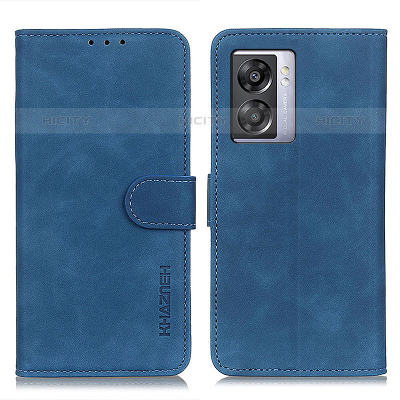 Custodia Portafoglio In Pelle Cover con Supporto K09Z per OnePlus Nord N300 5G Blu