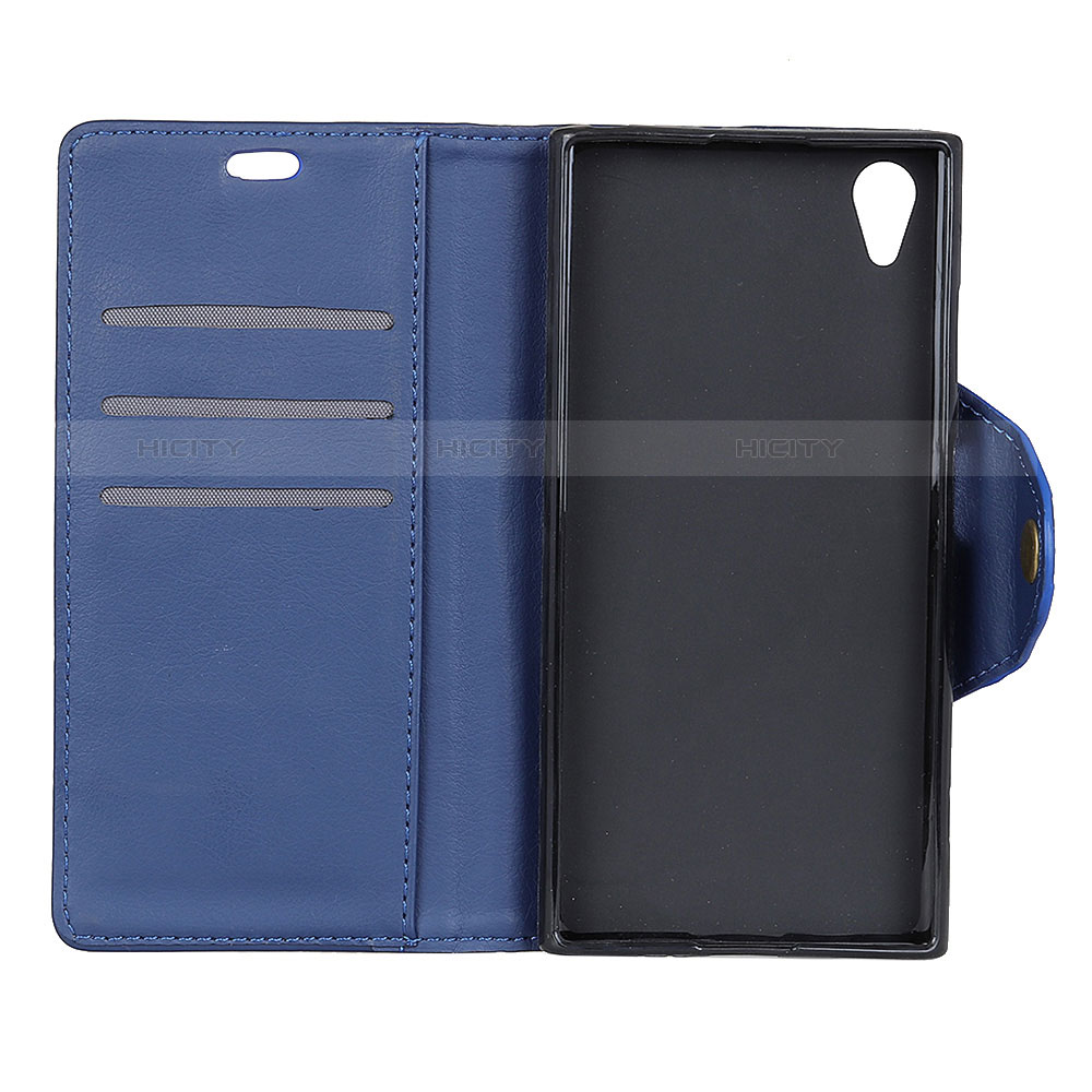 Custodia Portafoglio In Pelle Cover con Supporto L01 per Alcatel 1