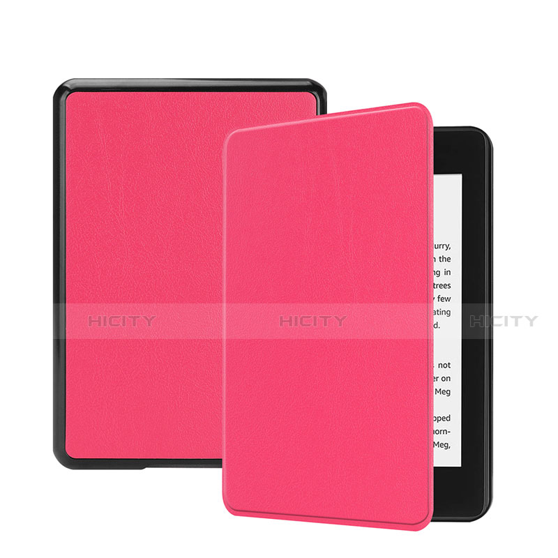 Custodia Portafoglio In Pelle Cover con Supporto L01 per Amazon Kindle Paperwhite 6 inch