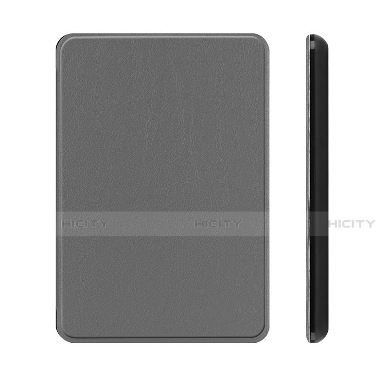 Custodia Portafoglio In Pelle Cover con Supporto L01 per Amazon Kindle Paperwhite 6 inch Grigio