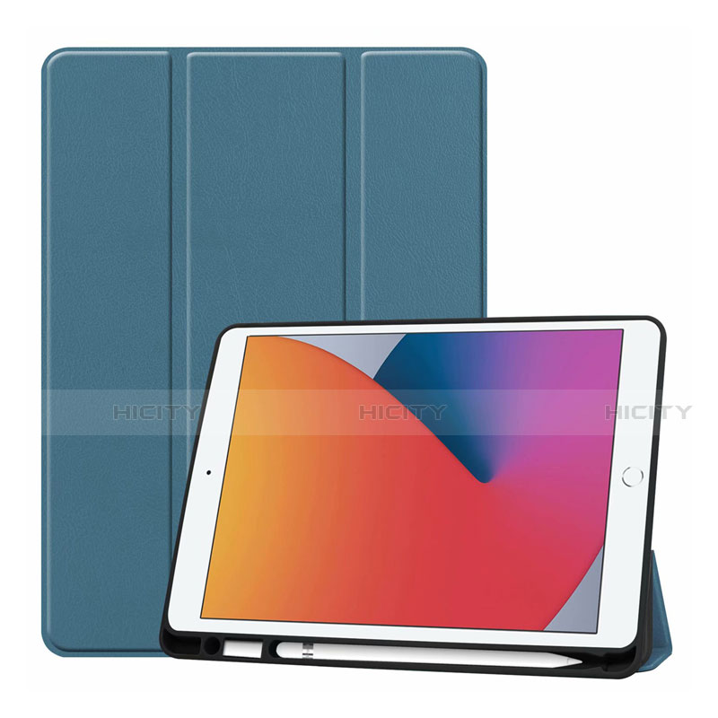 Custodia Portafoglio In Pelle Cover con Supporto L01 per Apple iPad 10.2 (2020)