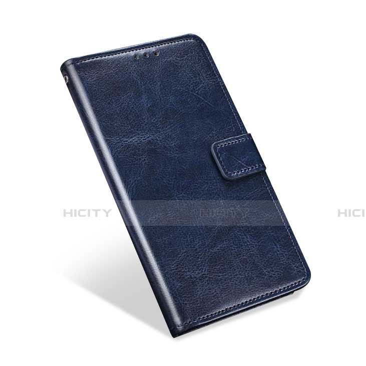 Custodia Portafoglio In Pelle Cover con Supporto L01 per Blackberry KEYone Blu