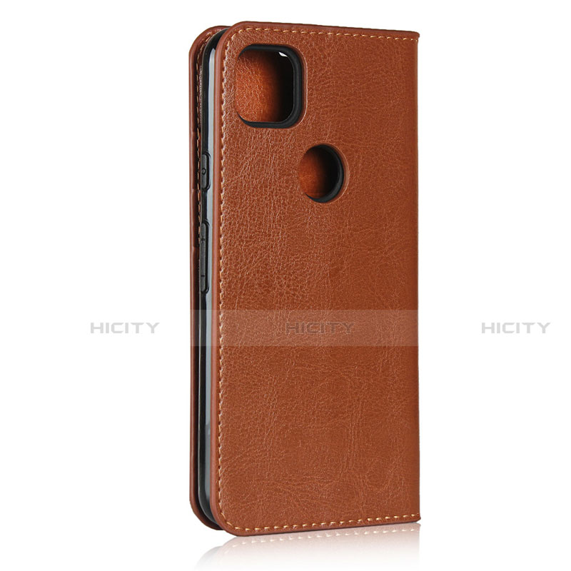 Custodia Portafoglio In Pelle Cover con Supporto L01 per Google Pixel 4a