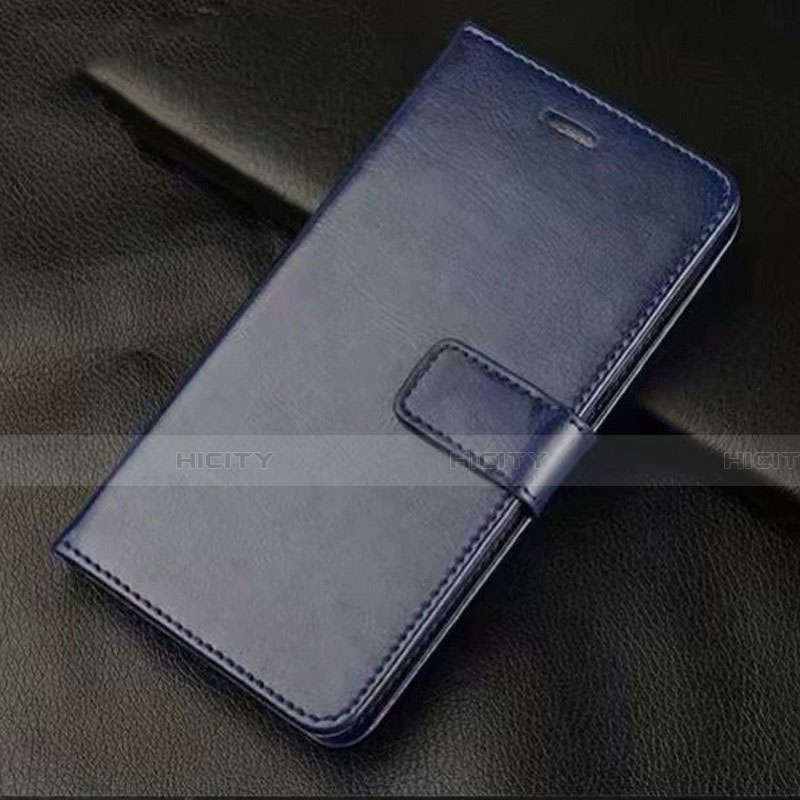 Custodia Portafoglio In Pelle Cover con Supporto L01 per Huawei Honor 9X Blu