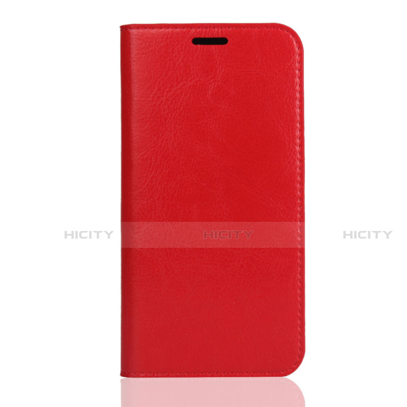 Custodia Portafoglio In Pelle Cover con Supporto L01 per Huawei Honor Play 8 Rosso