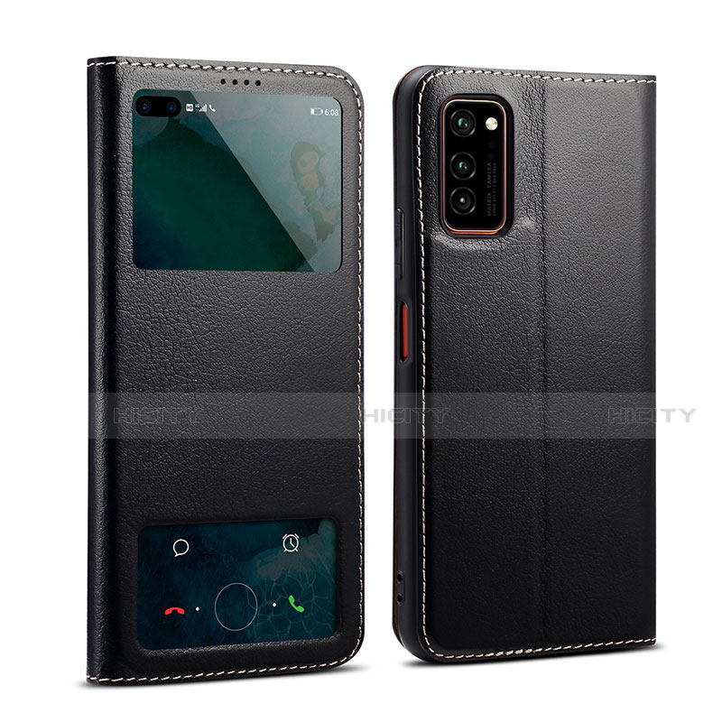 Custodia Portafoglio In Pelle Cover con Supporto L01 per Huawei Honor V30 Pro 5G