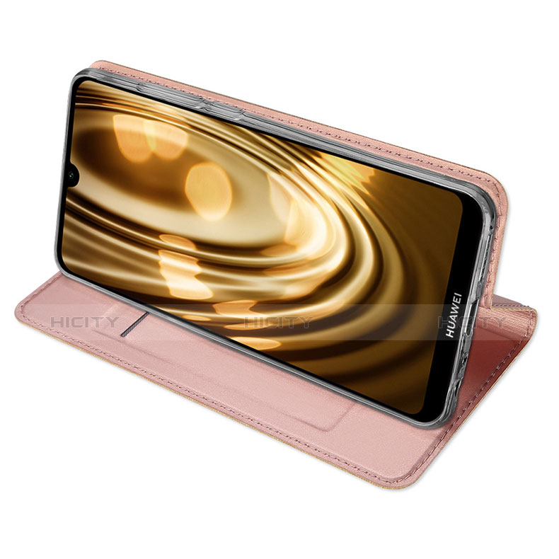 Custodia Portafoglio In Pelle Cover con Supporto L01 per Huawei P Smart (2019)