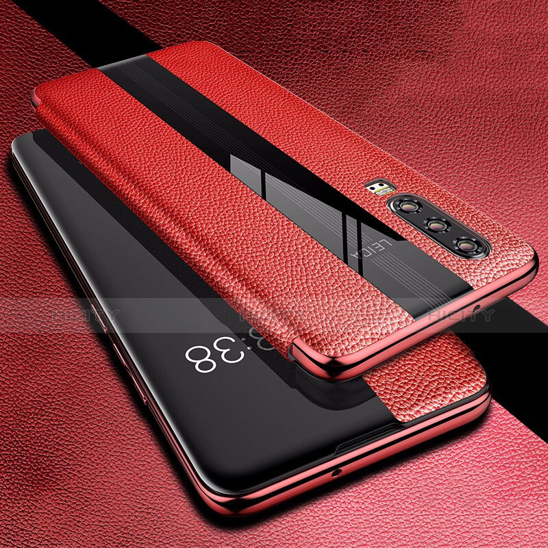 Custodia Portafoglio In Pelle Cover con Supporto L01 per Huawei P30