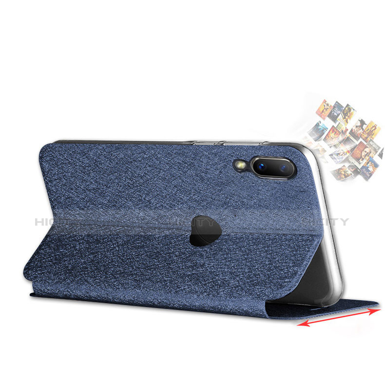 Custodia Portafoglio In Pelle Cover con Supporto L01 per Huawei Y9 (2019)