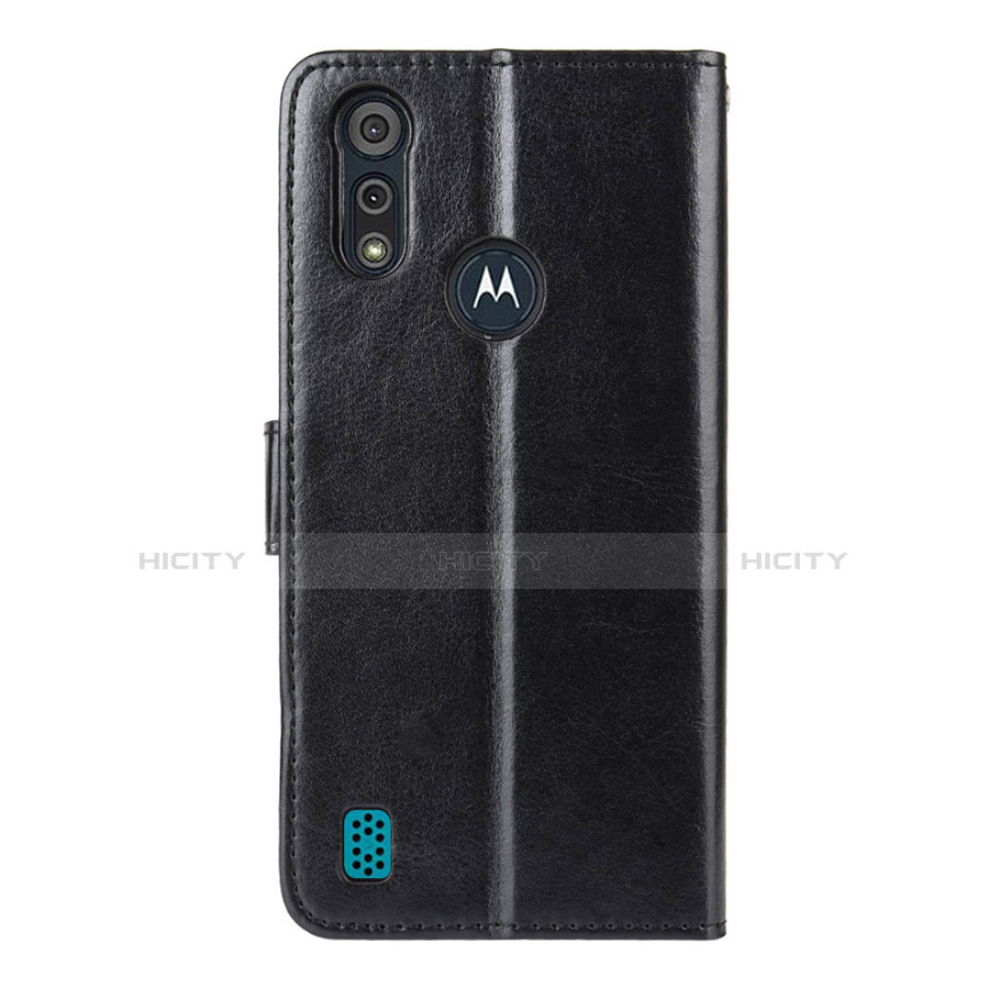 Custodia Portafoglio In Pelle Cover con Supporto L01 per Motorola Moto E6s (2020)