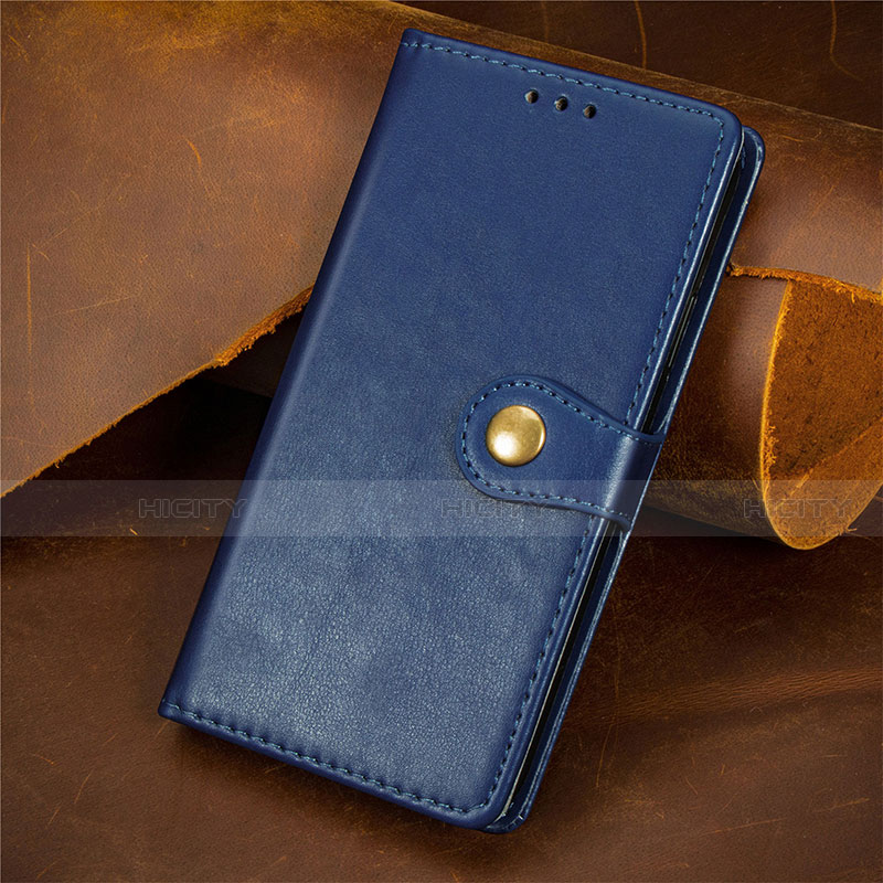 Custodia Portafoglio In Pelle Cover con Supporto L01 per Motorola Moto Edge 20 Pro 5G Marrone