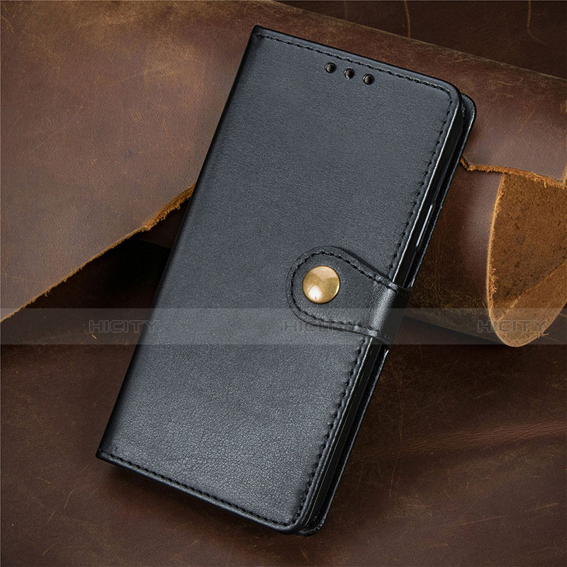 Custodia Portafoglio In Pelle Cover con Supporto L01 per Motorola Moto Edge S Pro 5G Nero