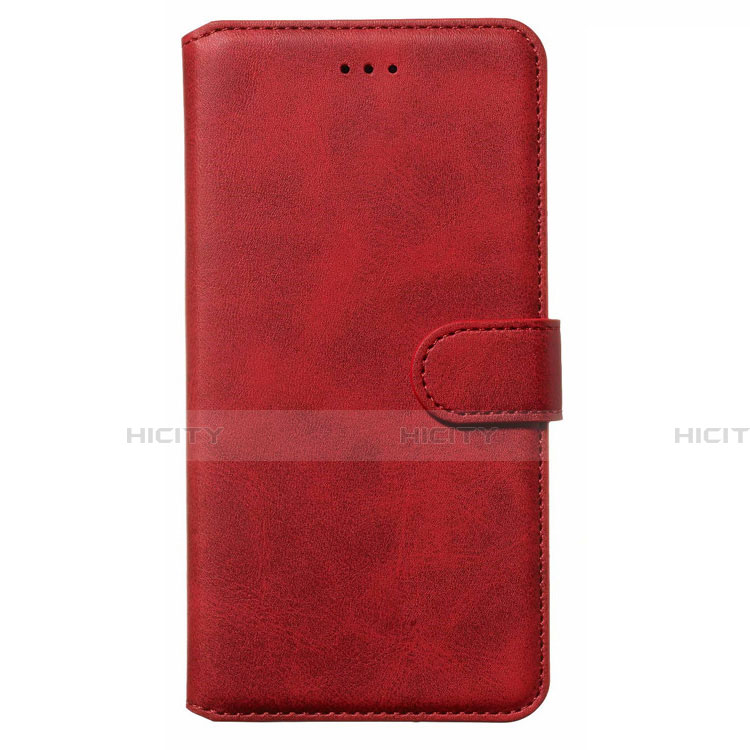 Custodia Portafoglio In Pelle Cover con Supporto L01 per Nokia 6.2 Rosso