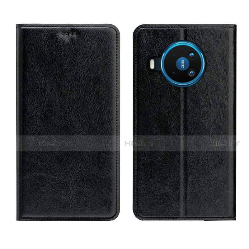 Custodia Portafoglio In Pelle Cover con Supporto L01 per Nokia 8.3 5G Nero