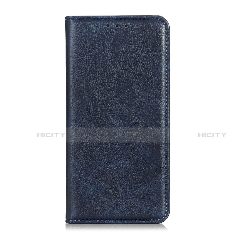 Custodia Portafoglio In Pelle Cover con Supporto L01 per OnePlus 8T 5G Blu
