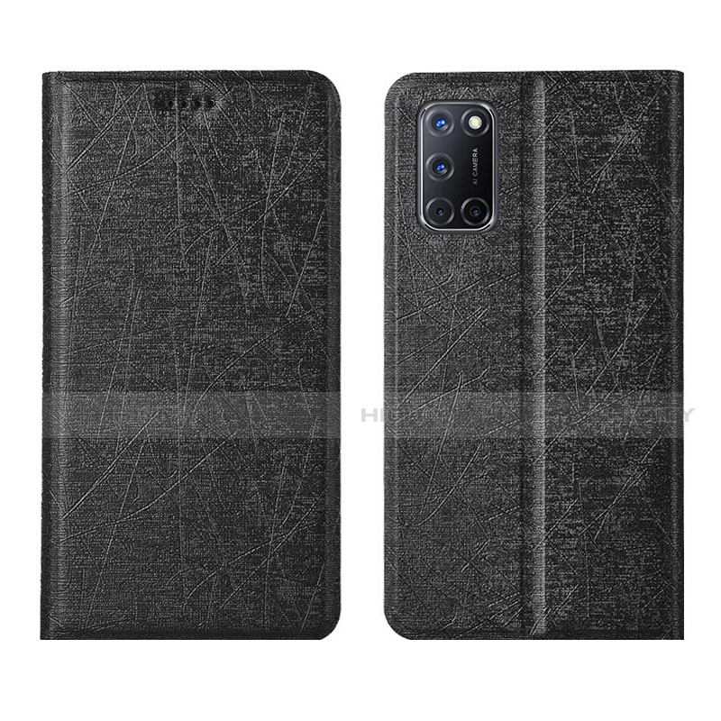 Custodia Portafoglio In Pelle Cover con Supporto L01 per Oppo A92