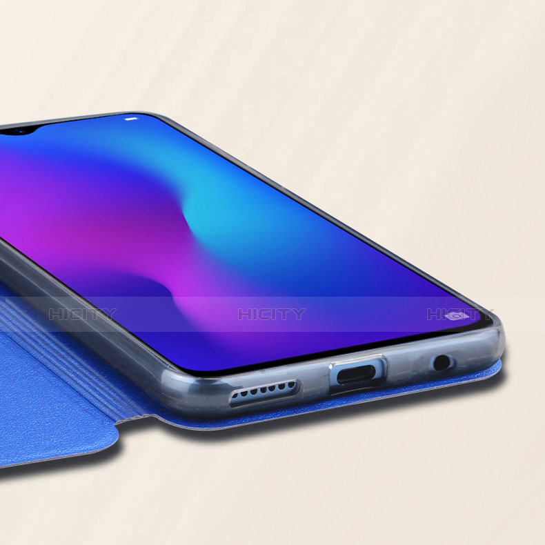 Custodia Portafoglio In Pelle Cover con Supporto L01 per Oppo R17 Pro