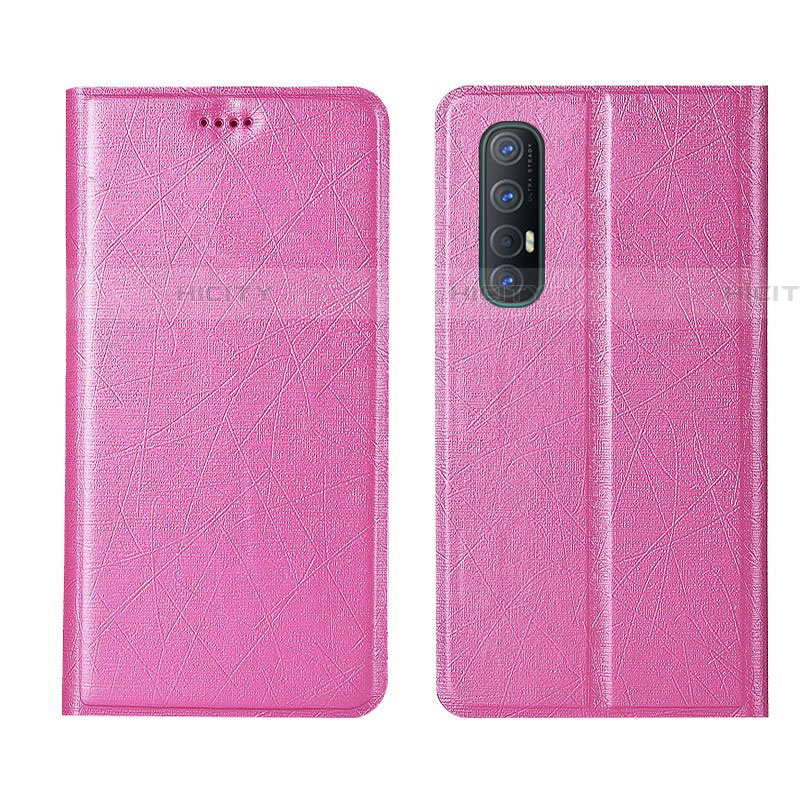 Custodia Portafoglio In Pelle Cover con Supporto L01 per Oppo Reno3 Pro