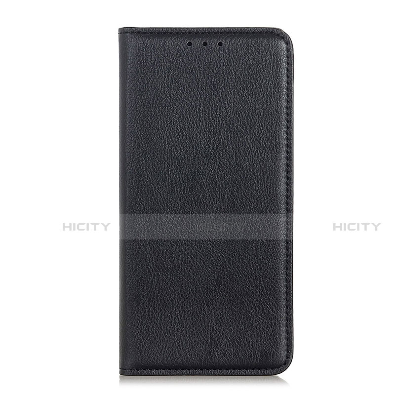 Custodia Portafoglio In Pelle Cover con Supporto L01 per Oppo Reno4 4G Nero