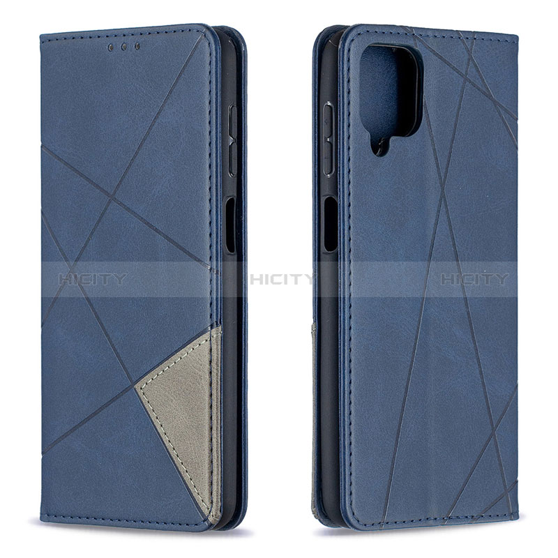 Custodia Portafoglio In Pelle Cover con Supporto L01 per Samsung Galaxy A12 Nacho