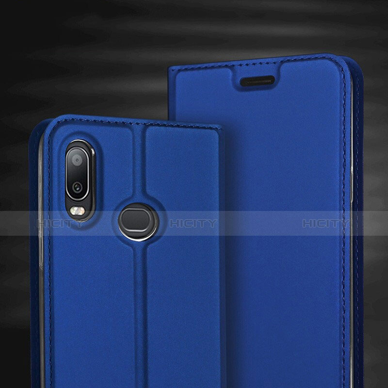 Custodia Portafoglio In Pelle Cover con Supporto L01 per Samsung Galaxy A6s