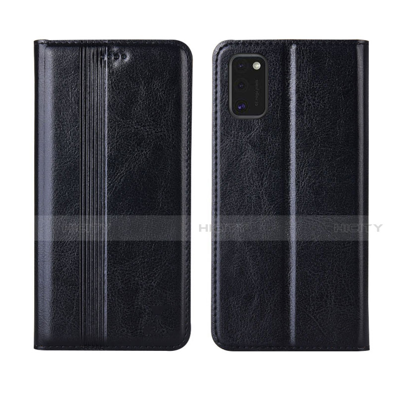 Custodia Portafoglio In Pelle Cover con Supporto L01 per Samsung Galaxy M51 Nero