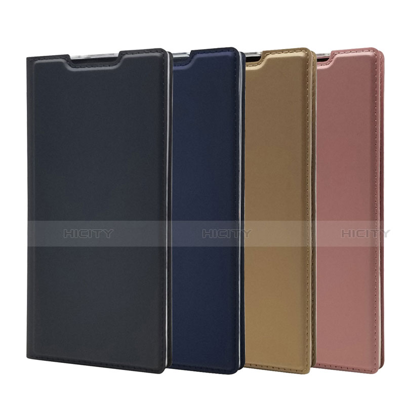 Custodia Portafoglio In Pelle Cover con Supporto L01 per Samsung Galaxy Note 10 Plus