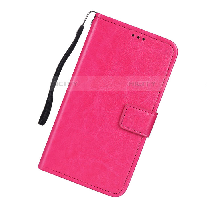 Custodia Portafoglio In Pelle Cover con Supporto L01 per Samsung Galaxy S10 Lite Rosa Caldo