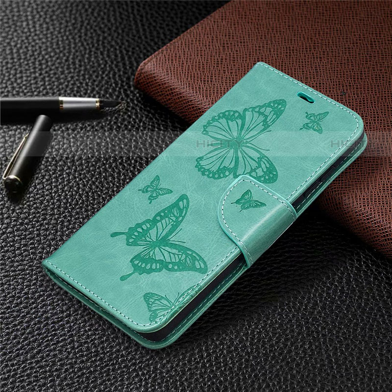 Custodia Portafoglio In Pelle Cover con Supporto L01 per Samsung Galaxy S20 FE 2022 5G Verde Pastello