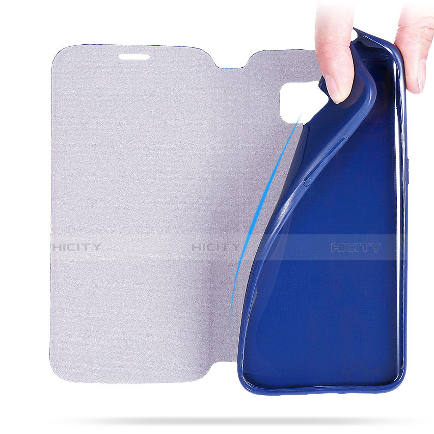 Custodia Portafoglio In Pelle Cover con Supporto L01 per Samsung Galaxy S7 Edge G935F