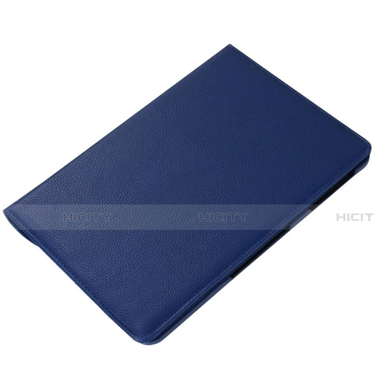 Custodia Portafoglio In Pelle Cover con Supporto L01 per Samsung Galaxy Tab S6 Lite 10.4 SM-P610 Blu