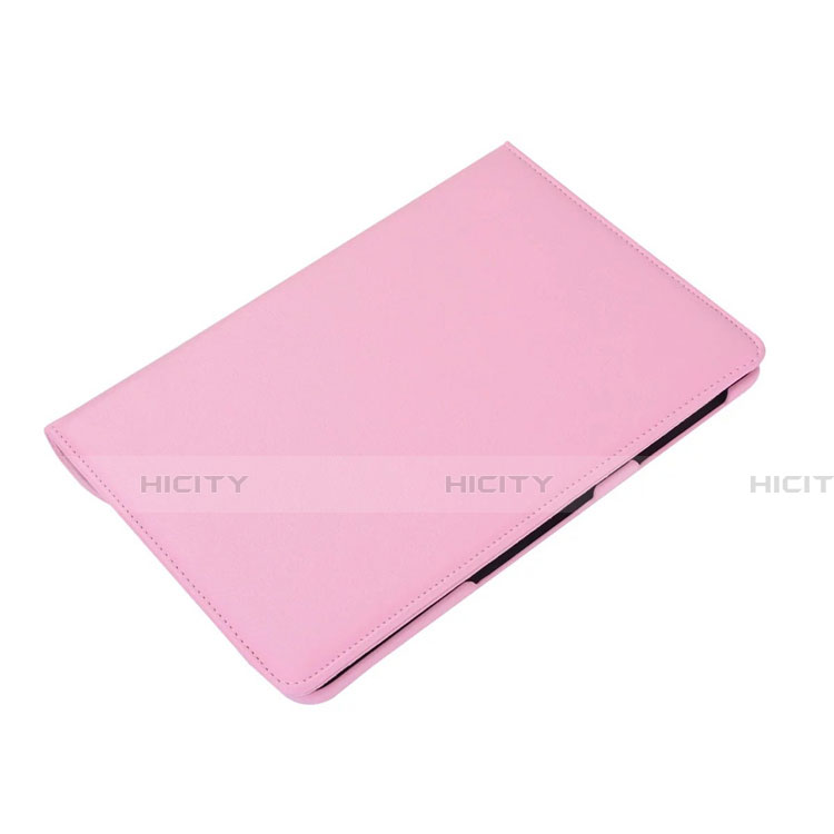 Custodia Portafoglio In Pelle Cover con Supporto L01 per Samsung Galaxy Tab S6 Lite 10.4 SM-P610 Rosa