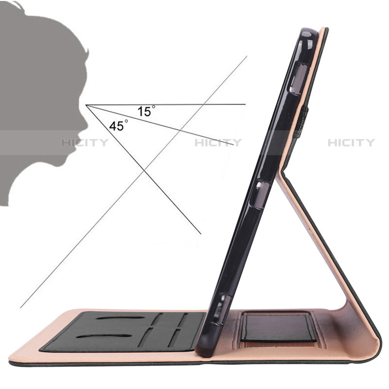 Custodia Portafoglio In Pelle Cover con Supporto L01 per Samsung Galaxy Tab S7 Plus 12.4 Wi-Fi SM-T970