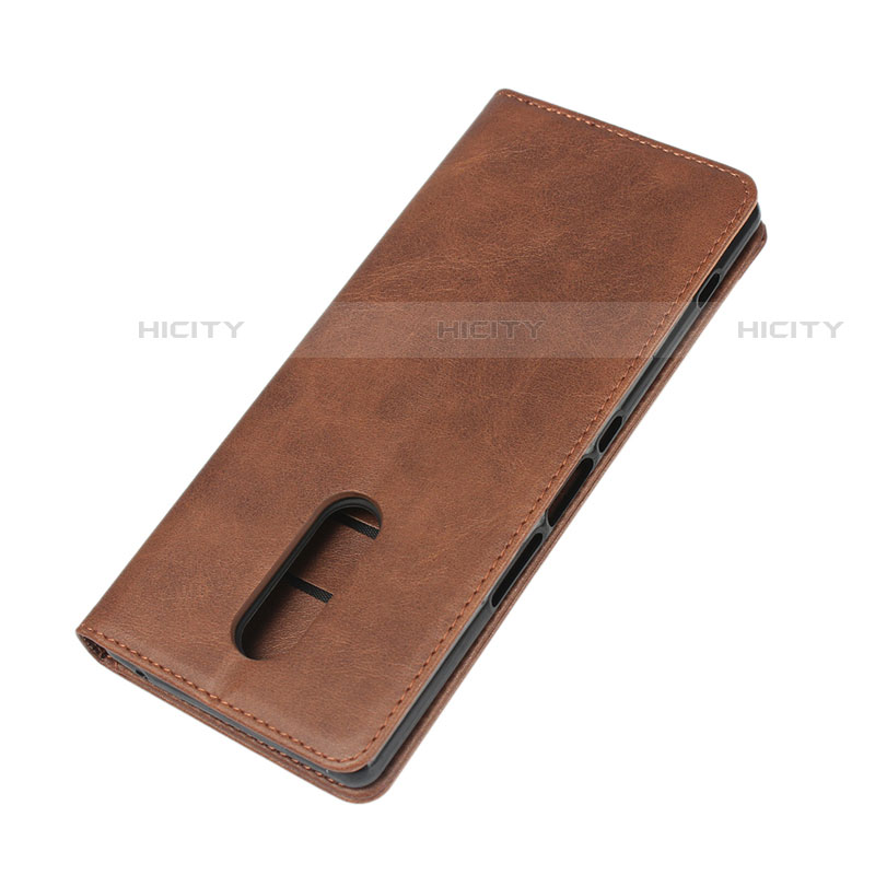 Custodia Portafoglio In Pelle Cover con Supporto L01 per Sony Xperia 1